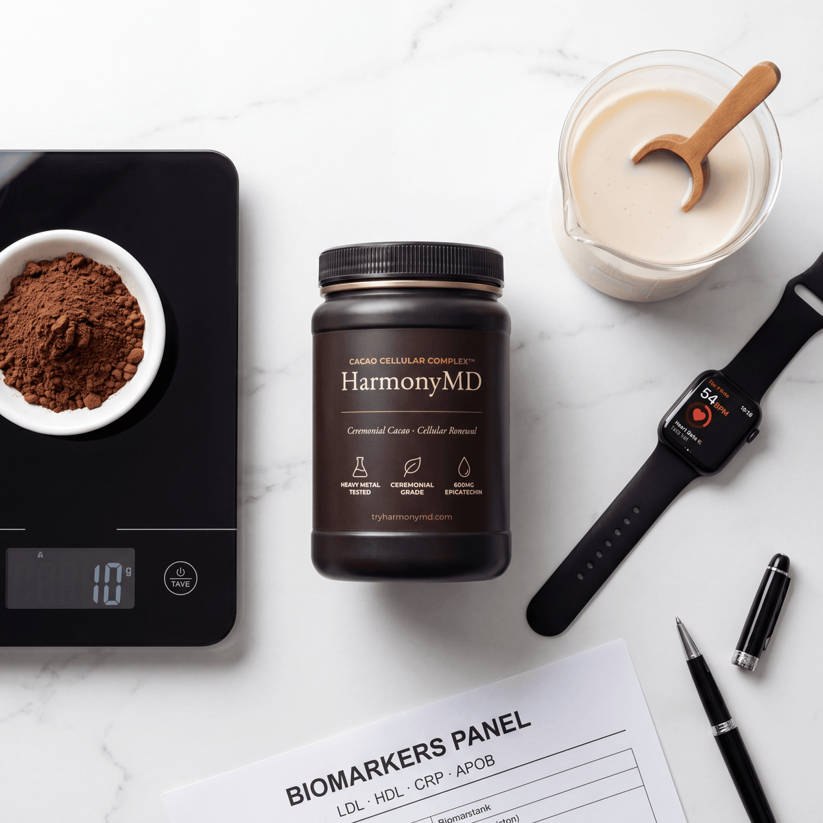 HarmonyMD daily ritual setup