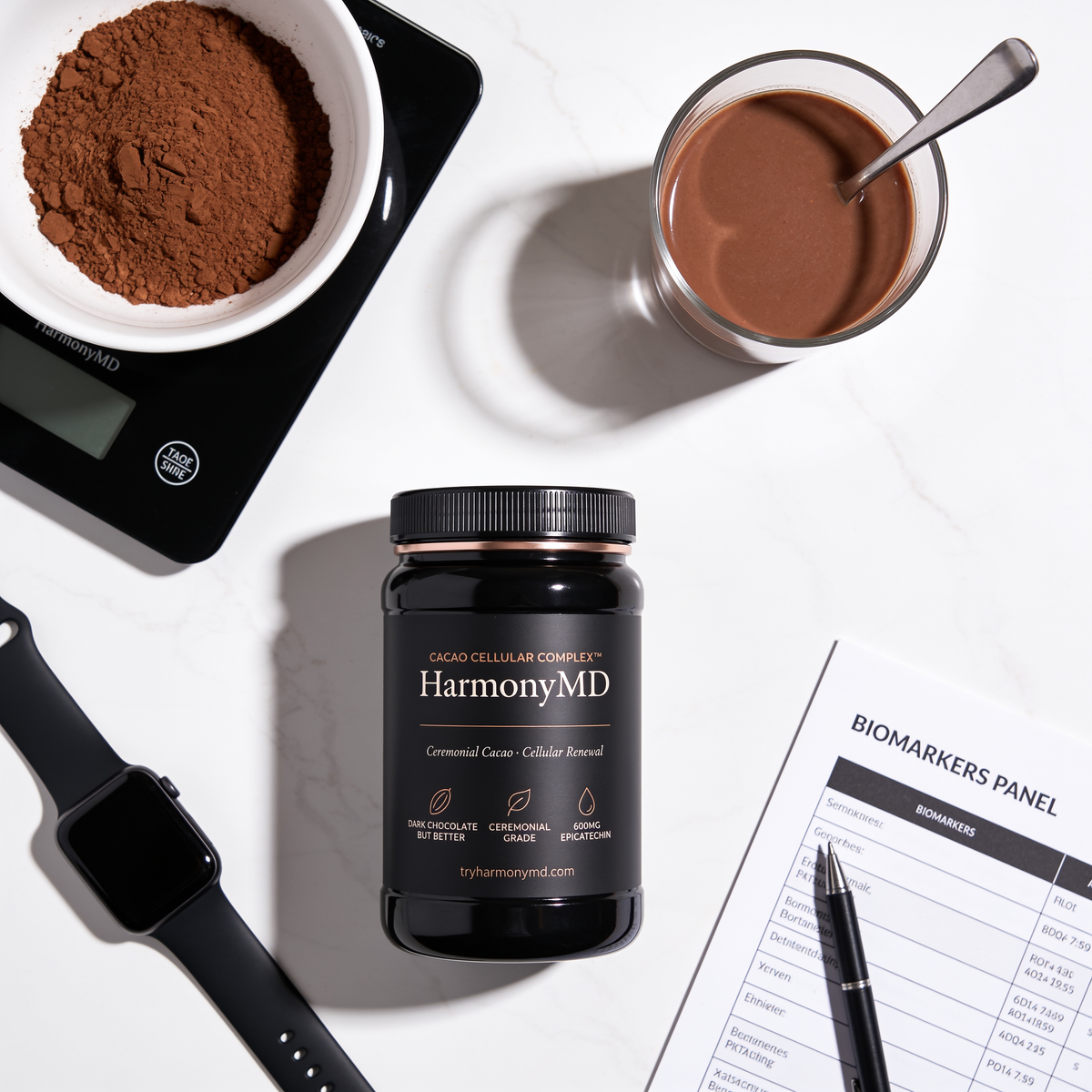 HarmonyMD daily ritual setup