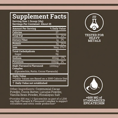 SuperCharged Cacao Flavanols & Flavonoids