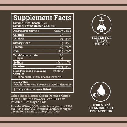 Flavanol Cocoa Powder