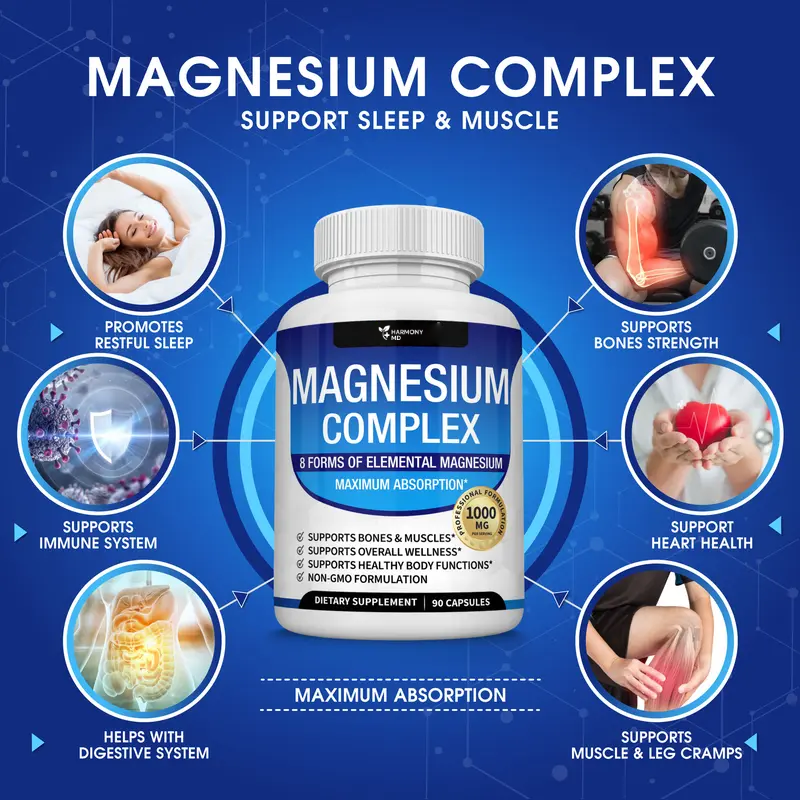 HarmonyMD 8-Form Elemental Magnesium Complex