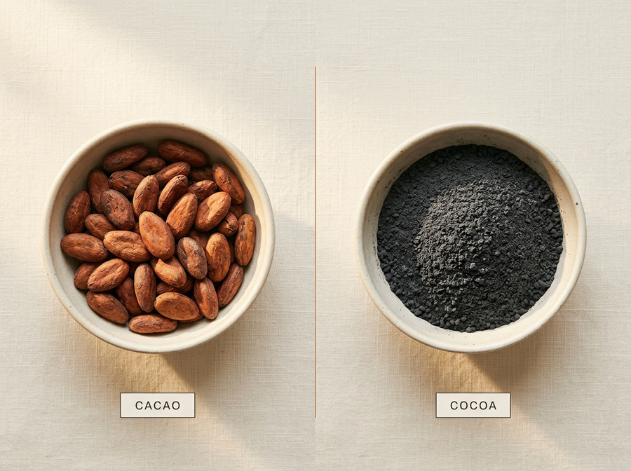 Cacao vs Cocoa Powder