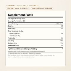 SuperCharged Cacao Flavanols & Flavonoids