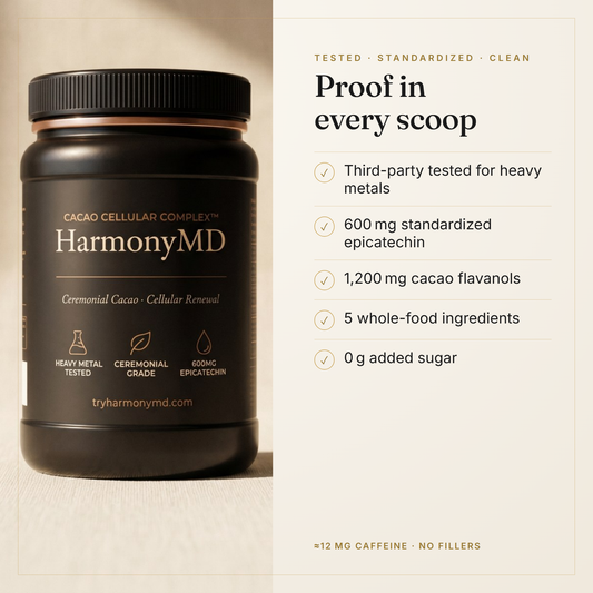 SuperCharged Cacao Flavanols & Flavonoids